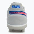 Detská futbalová obuv/ kopačky PUMA King Match FG/AG Jr puma white/bluemazing/flat light grey/sunset glow 6