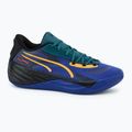 Pánska basketbalová obuv PUMA All-Pro Nitro Crowd Craze lapis lazuli/cold green/puma black 2