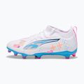 Detské kopačky PUMA Ultra 5 Match Vol. Up FG/AG Jr puma white/luminous blue 2