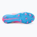 Detské kopačky PUMA Ultra 5 Match Vol. Up FG/AG Jr puma white/luminous blue 4