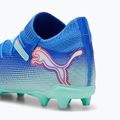 Detská futbalová obuv/ kopačky PUMA Future 7 Pro FG/AG Jr bluemazing/puma white/electric peppermint 6