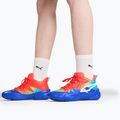 Pánska basketbalová obuv PUMA Genetics Marcus Smart royal sapphire/red blast 4
