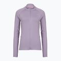 Dámska bežecká mikina PUMA Run For Her Ribbed Full Zip bledá slivka