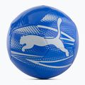 Futbalová lopta PUMA Attacanto Graphic puma white/bluemazing veľ.  3 2