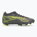 Detské kopačky PUMA Ultra 5 Match FG/AG Jr matná stará strieborná/žltá výstražná/puma stará strieborná 2