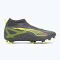 Detské kopačky PUMA Ultra 5 Match+ LL FG/AG Jr matte aged silver/yellow alert/puma aged silver 2