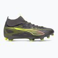 Pánske kopačky PUMA Ultra 5 Match+ FG/AG matte aged silver/yellow alert/puma aged silver 2