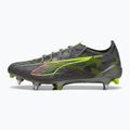 Pánske kopačky PUMA Ultra 5 Ultimate MxSG matte aged silver/yellow alert/sun struck