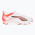 Detské kopačky PUMA Ultra 5 Match FG/AG Jr puma white/puma black/glowing red 2