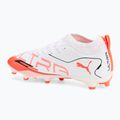 Detské kopačky PUMA Ultra 5 Match FG/AG Jr puma white/puma black/glowing red 3