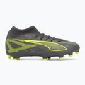Pánske kopačky PUMA Ultra 5 Play+ FG/AG matte aged silver/yellow alert/puma aged silver 2
