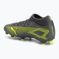Pánske kopačky PUMA Ultra 5 Play+ FG/AG matte aged silver/yellow alert/puma aged silver 3