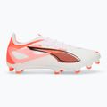 Pánske kopačky PUMA Ultra 5 Pro FG/AG puma white/puma black/glowing red 2