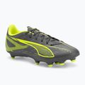 Kopačky PUMA Ultra 5 Play FG/AG matná stará strieborná/žltá výstraha/puma stará strieborná 