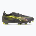 Pánske kopačky PUMA Ultra 5 Match FG/AG matte aged silver/yellow alert/puma aged silver 2