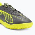 Pánske kopačky PUMA Ultra 5 Play TT matte aged silver/yellow alert/puma aged silver 7