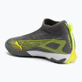 Detské kopačky PUMA Ultra 5 Match+ LL TT + Mid Jr matné stará strieborná/žltá výstraha/puma stará strieborná  3