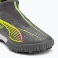Detské kopačky PUMA Ultra 5 Match+ LL TT + Mid Jr matné stará strieborná/žltá výstraha/puma stará strieborná  7