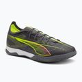 Pánske futbalové kopačky PUMA Ultra 5 Match It matte aged silver/yellow alert/puma aged silver