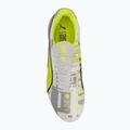 Pánske kopačky PUMA King Ultimate Forever FG/AG biela šedá/electric lime/puma white/flat light gray 5