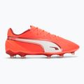Pánske kopačky PUMA King Match FG / AG glowing red / puma white / red fire 2