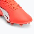 Pánske kopačky PUMA King Match FG / AG glowing red / puma white / red fire 7