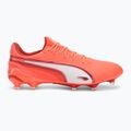 Pánske kopačky PUMA King Ultimate FG/AG glowing red/puma white/red fire 2