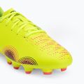 Detské kopačky PUMA Future 8 Play FG/AG Jr yellow alert/puma black/sun struck 7