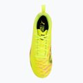 Detské kopačky PUMA Future 8 Play TT yellow alert/puma black/sun struck 5