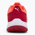 Detské hádzanárské topánky PUMA Accelerate Jr glowing red/white/dark crimson/black 6