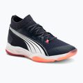Pánske hádzanárske topánky PUMA Eliminate Nitro SQD parisian night / puma white / glowing red