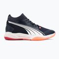 Pánske hádzanárske topánky PUMA Eliminate Nitro SQD parisian night / puma white / glowing red 2