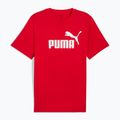 Pánske tričko PUMA ESS No. 1 Logo Tee pre všetky časy red