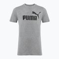 Pánske tričko PUMA ESS No. 1 Logo Tee medium gray heather