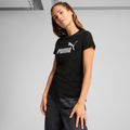 Dámske tričko PUMA ESS Metallic No. 1 Logo Tee puma black/metallic silver 3