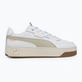 PUMA Carina Street Lux dámske topánky puma white/desert dust/puma gold 2