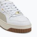 PUMA Carina Street Lux dámske topánky puma white/desert dust/puma gold 7