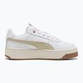 PUMA Carina Street Lux dámske topánky puma white/desert dust/puma gold
