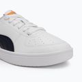 Juniorské topánky PUMA Rickie Jr puma white/new navy/dark poppy 7