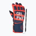 Detské lyžiarske rukavice ZIENER Liwa Aquashield PR fiery red 8