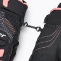 Detské lyžiarske rukavice ZIENER Luron Aquashield PR Mitten black/pink vaňu 5