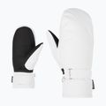 Dámske lyžiarske rukavice ZIENER Kisar Aquashield Mitten white