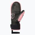Detské lyžiarske rukavice Ziener Lopaki-Z AS PR Mitten black/pink vanilla 3