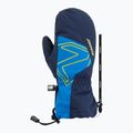 Detské lyžiarske rukavice ZIENER Lavalino-Z Aquashield AW Mitten dark navy/cobalt blue 2