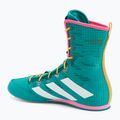 Boxerské topánky adidas Box Hog 4 turquoise 3