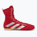 Boxerské topánky adidas Box Hog 4 red 2