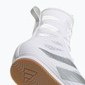 Boxerské topánky adidas Box Hog 4 white/silver 7