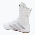 Boxerské topánky adidas Box Hog 4 white/silver 3