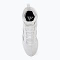 Boxerské topánky adidas Box Hog 4 white/silver 5