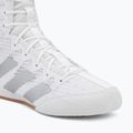 Boxerské topánky adidas Box Hog 4 white/silver 7